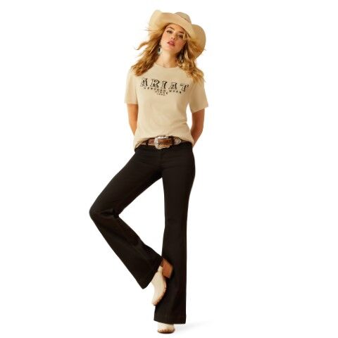 Ariat Women's Ariat Western Wear T-Shirt in Natural