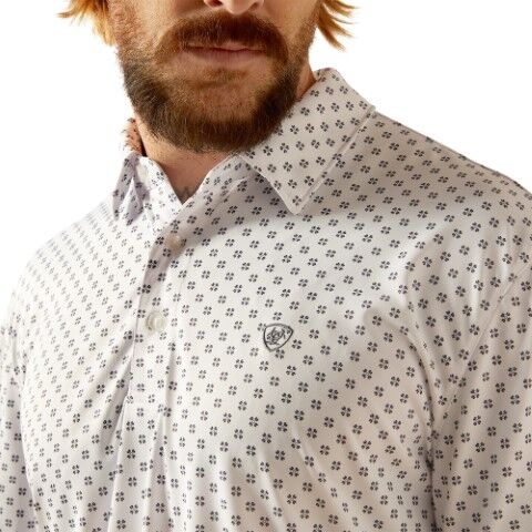 Ariat Men's All Over Print Polo