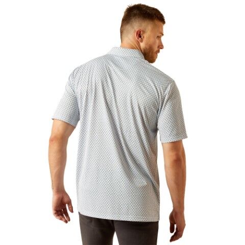 Ariat Men's All Over Print Polo