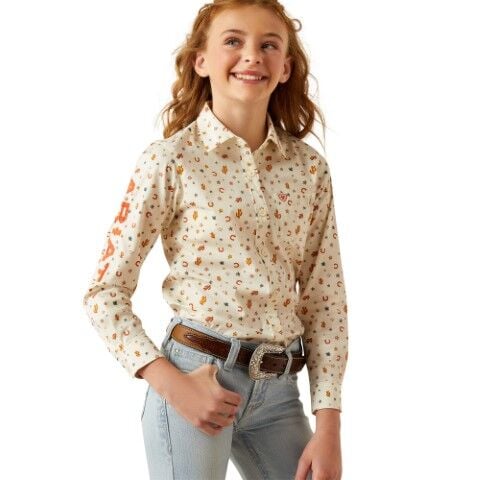 Ariat Girl's Team Kirby Shirt