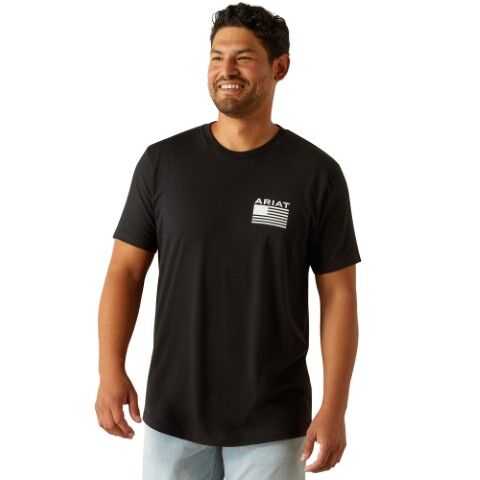 Ariat Men's Ariat Freedom Stripe T-Shirt