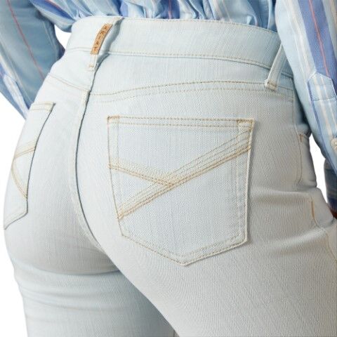 Ariat Women's Perfect Rise Jordyn Trouser Jeans in Ice