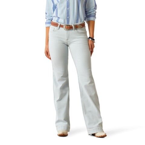 Ariat Women's Perfect Rise Jordyn Trouser Jeans in Ice