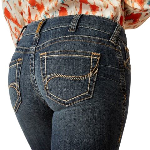 Ariat Women's Mid Rise Lilla Bootcut Jeans