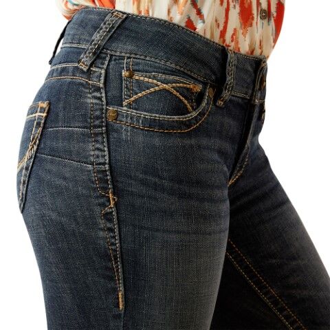 Ariat Women's Mid Rise Lilla Bootcut Jeans