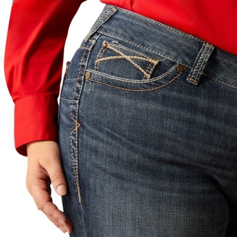 Ariat Women's Mid Rise Lilla Bootcut Jeans