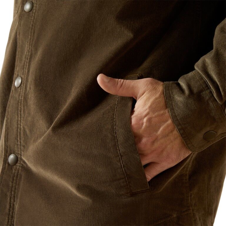 Ariat Men's Retro Corduroy Shirt Jacket