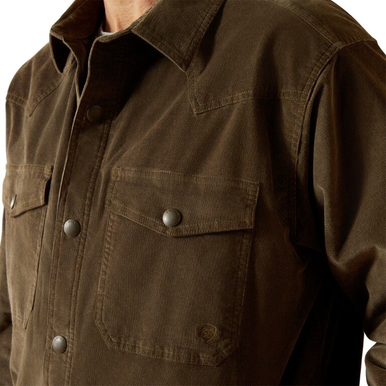 Ariat Men's Retro Corduroy Shirt Jacket