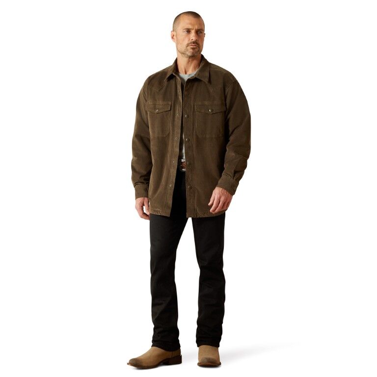 Ariat Men's Retro Corduroy Shirt Jacket