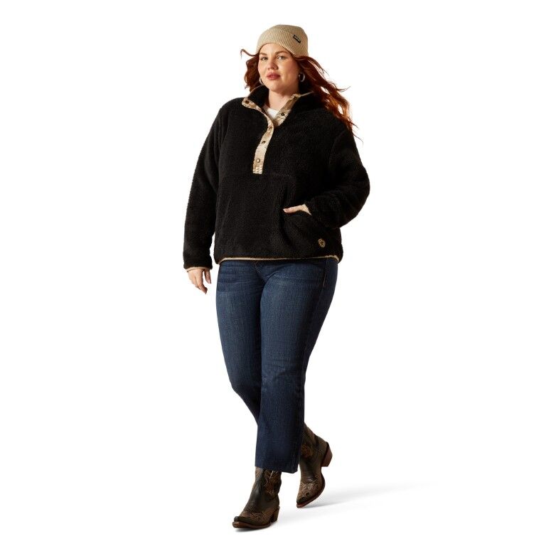 Ariat Women's Berber Snap Front Sweatshirt
