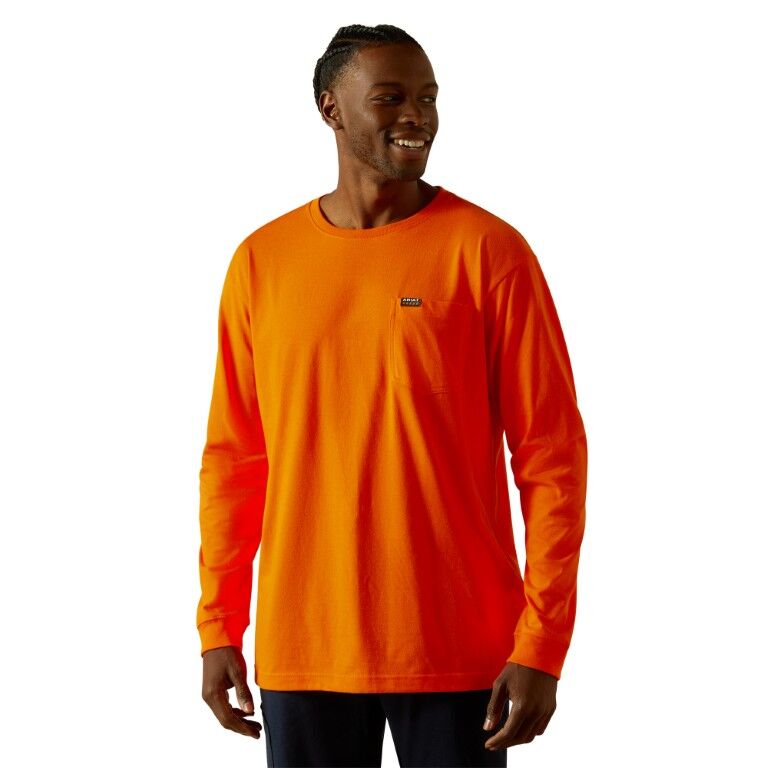 Ariat Men's Rebar Cotton Strong Standard Pocket T-Shirt