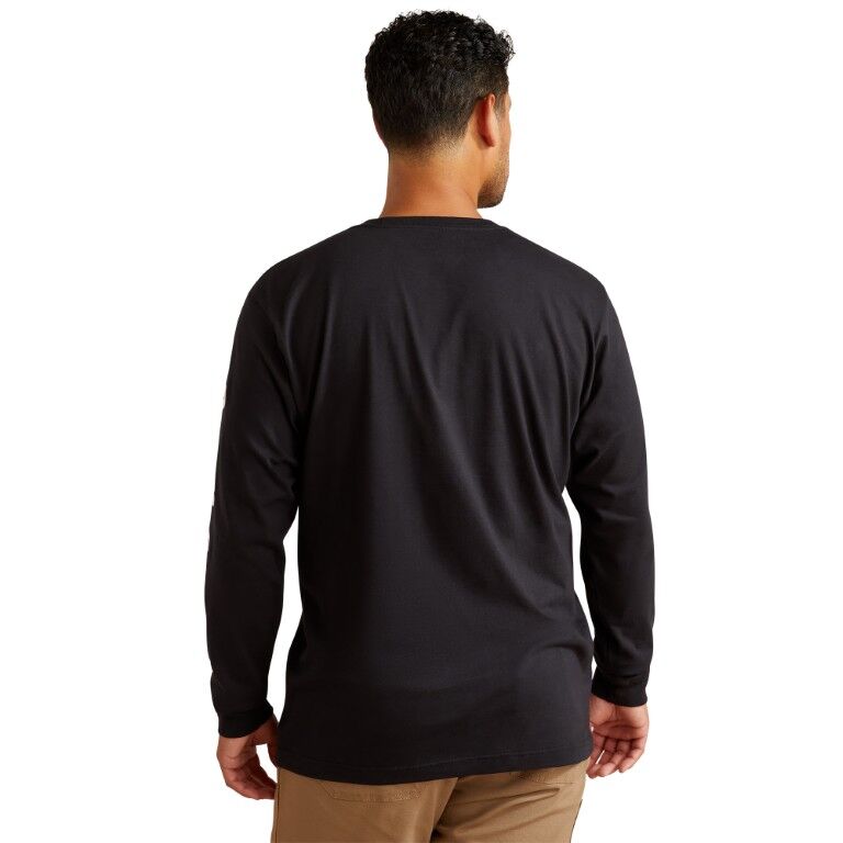 Ariat Men's Rebar Cotton Strong Standard Logo Pocket T-Shirt