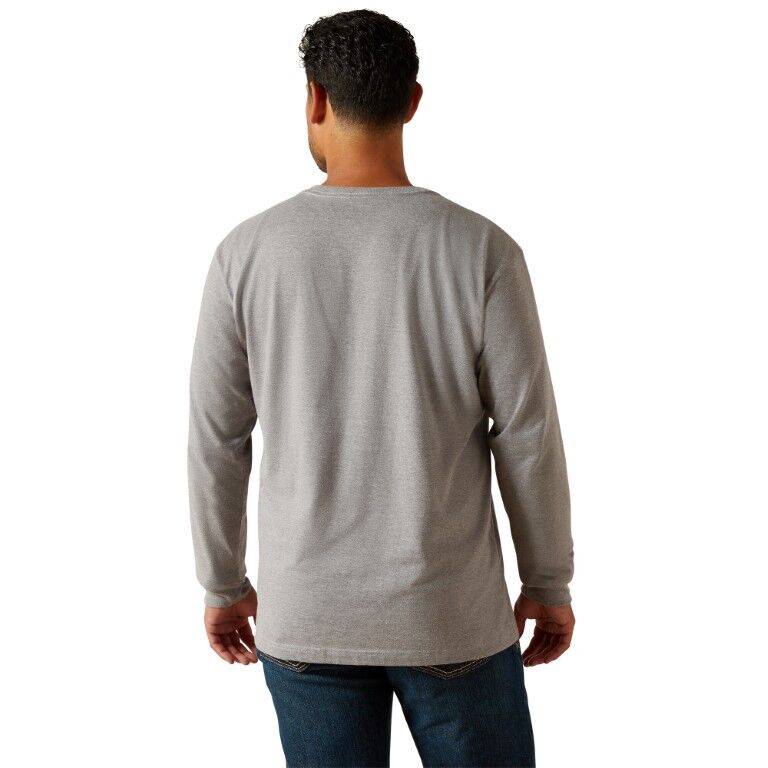 Ariat Men's Rebar Cotton Strong Standard Logo Pocket T-Shirt