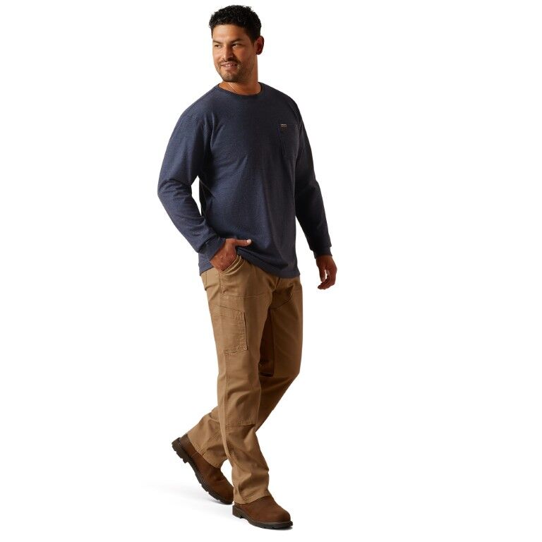 Ariat Men's Rebar Cotton Strong Standard Logo Pocket T-Shirt