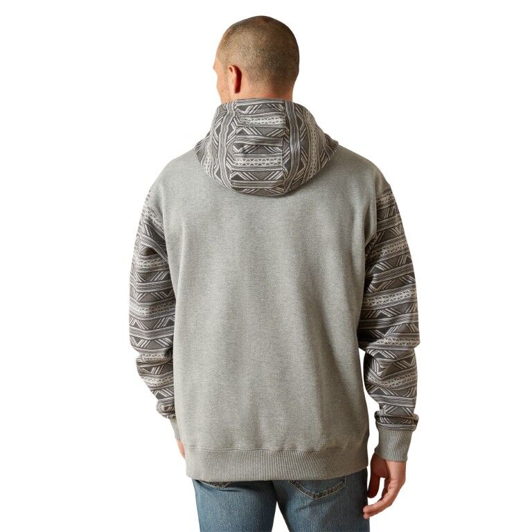 Ariat Men's Southwestern Color Block Hoodie