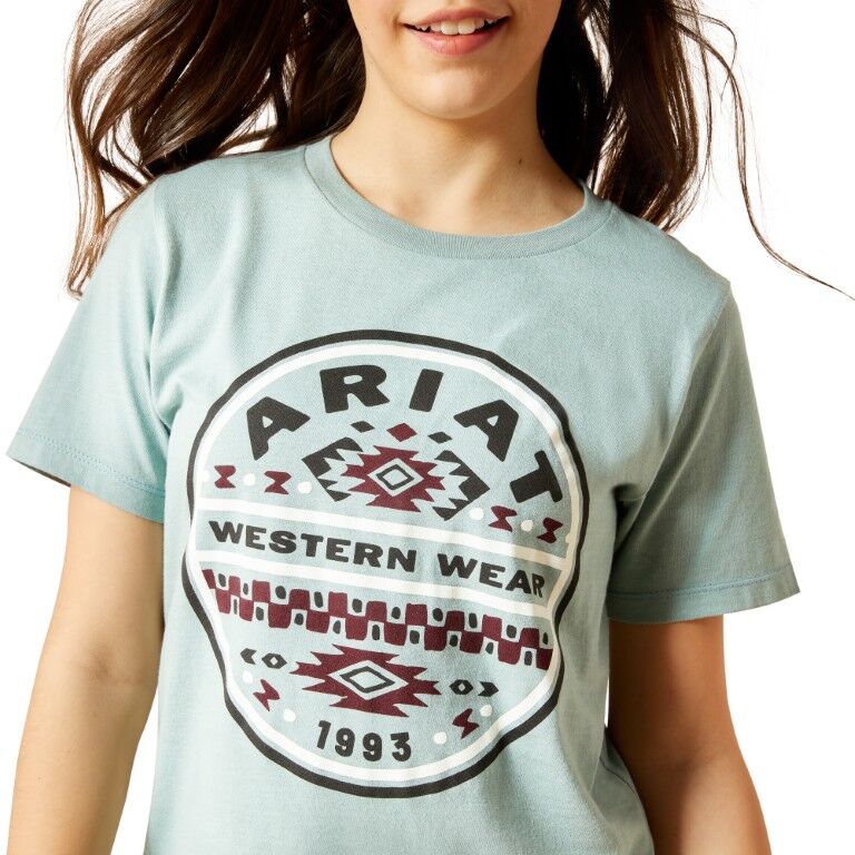 Ariat Girl's Ariat SW Brand Lock Up T-Shirt
