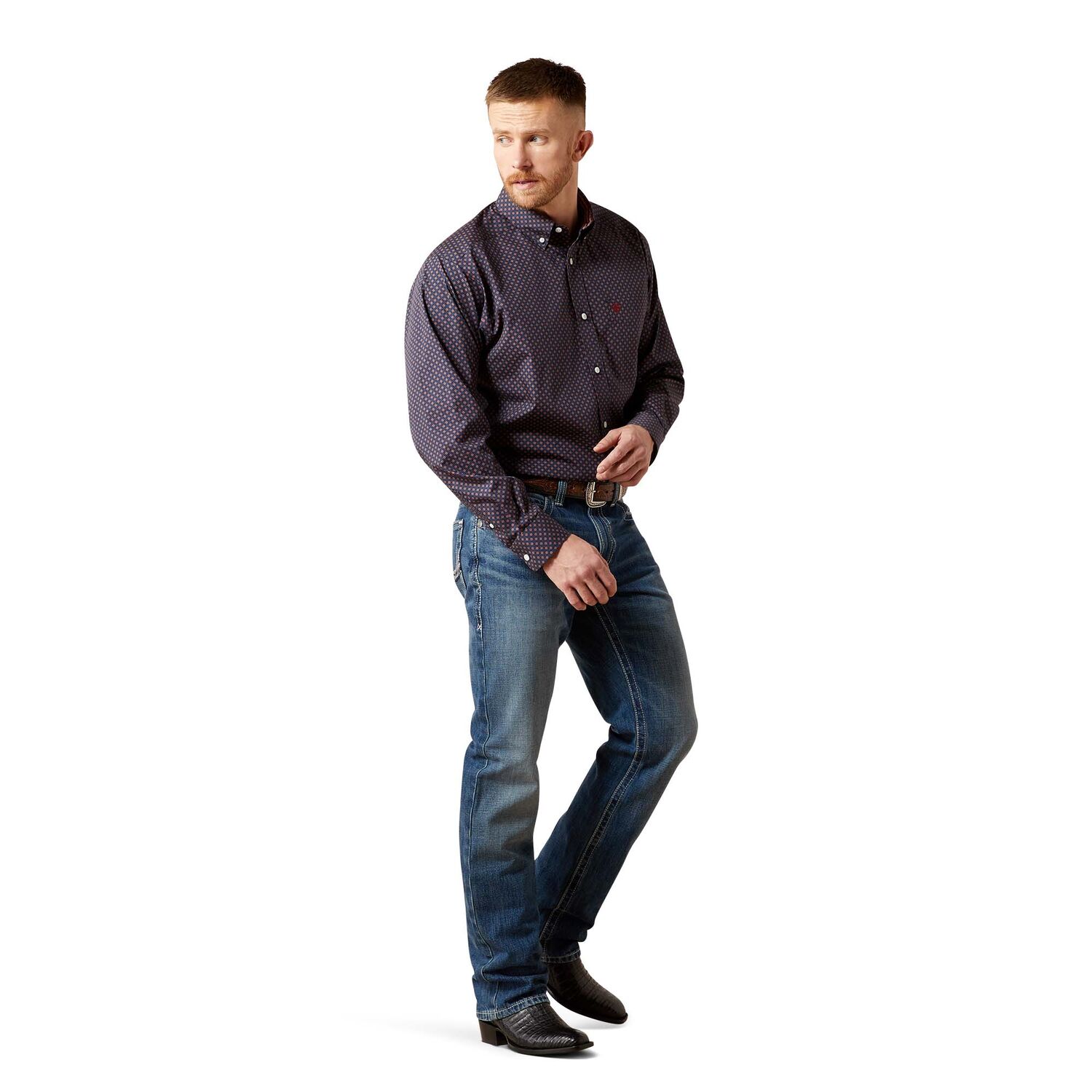 Ariat Men's Wrinkle Free Briggs Classic Fit Shirt
