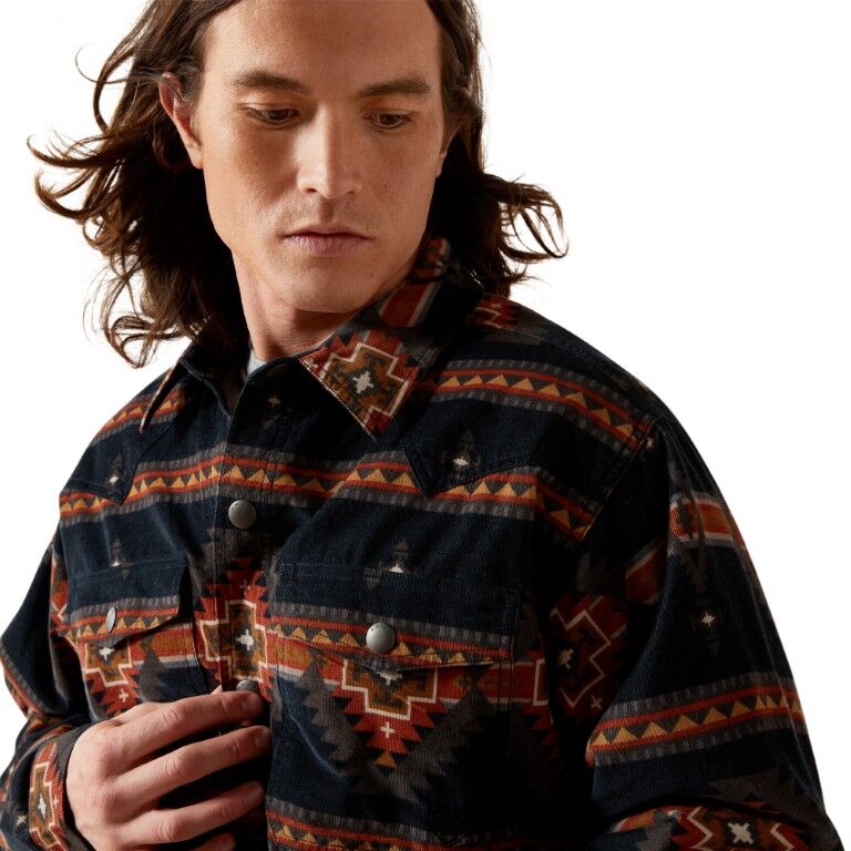 Ariat Men's Hensley Corduroy Retro Shirt Jacket