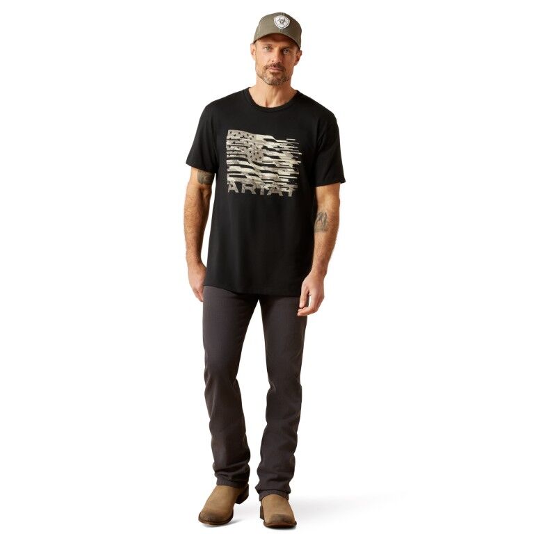 Ariat Men's Ariat Freedom Flag T-Shirt