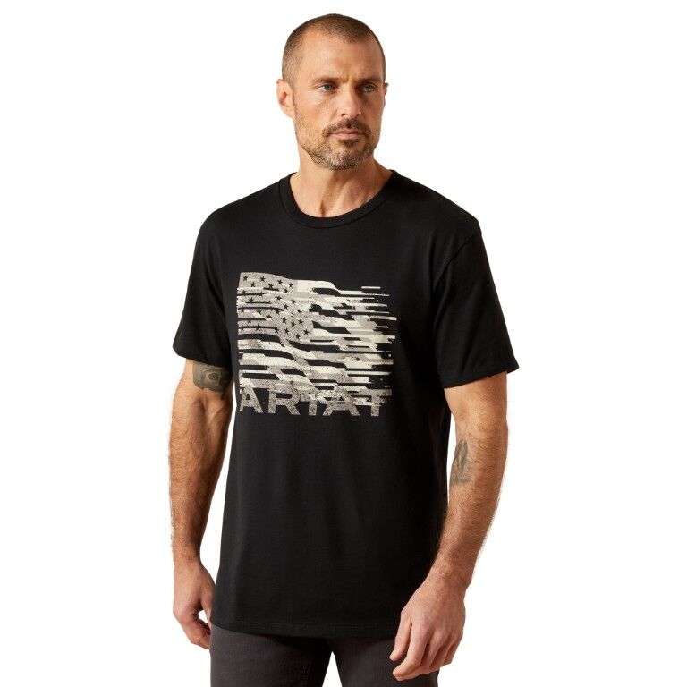 Ariat Men's Ariat Freedom Flag T-Shirt