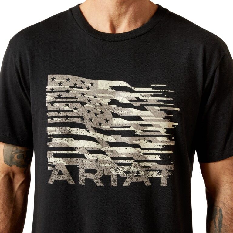 Ariat Men's Ariat Freedom Flag T-Shirt