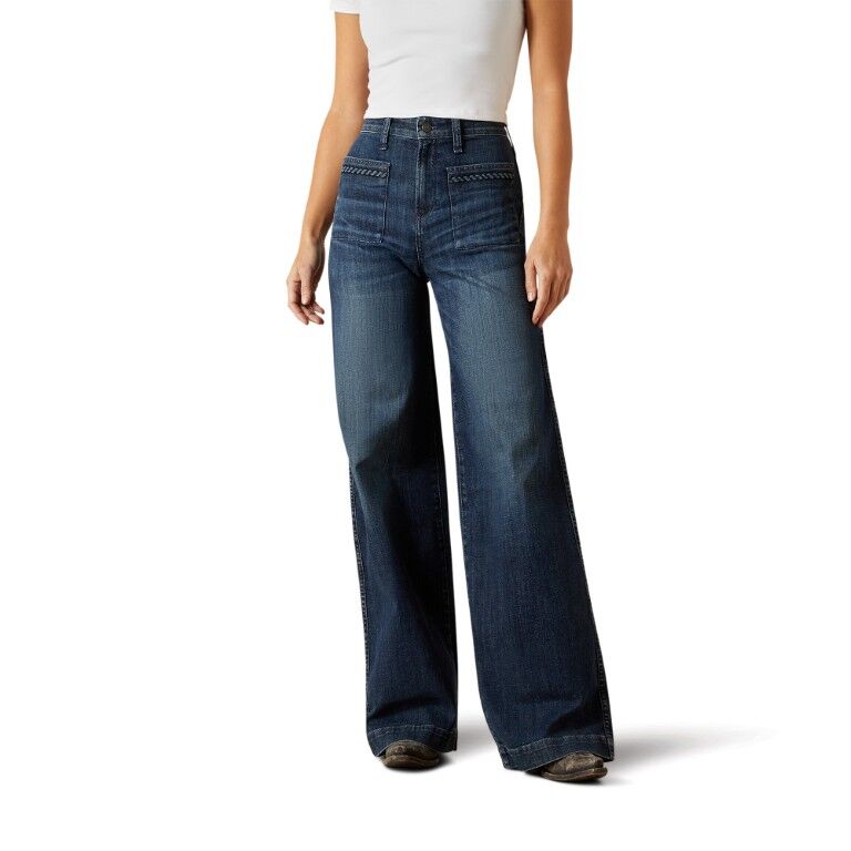 Ariat Women's Ultra High Rise Jill Wide Leg Jean