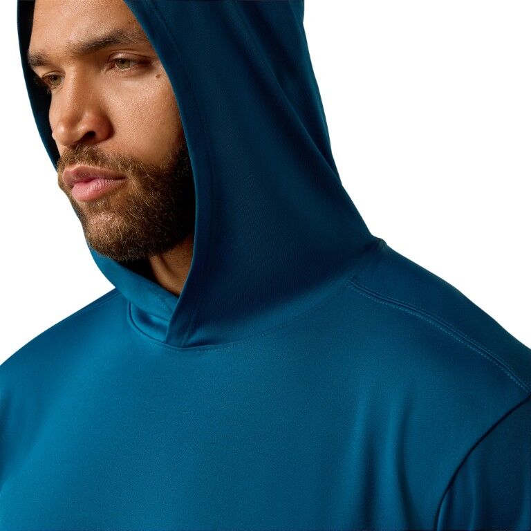 Ariat Men's Sunblocker Outdoor Hooded Long Sleeve T-Shirt