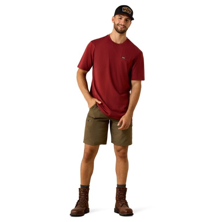 Ariat Men's Cotton Strong Standard Pocket Short Sleeve T-Shirt