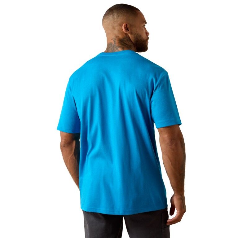 Ariat Men's Cotton Strong Standard Pocket Short Sleeve T-Shirt