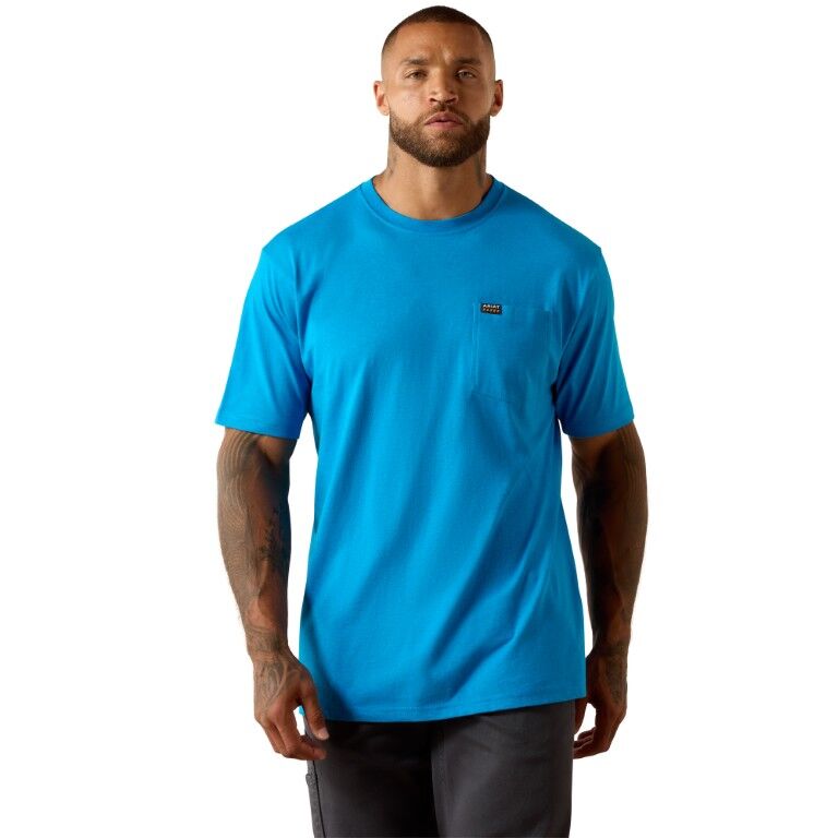 Ariat Men's Cotton Strong Standard Pocket Short Sleeve T-Shirt