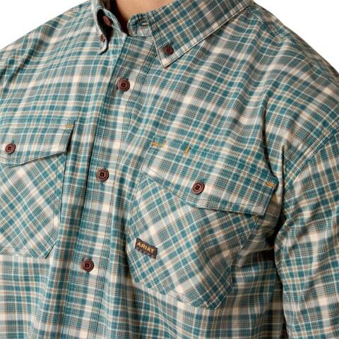 Ariat Men's Made Tough Durastretch Short Sleeve Work Shirt