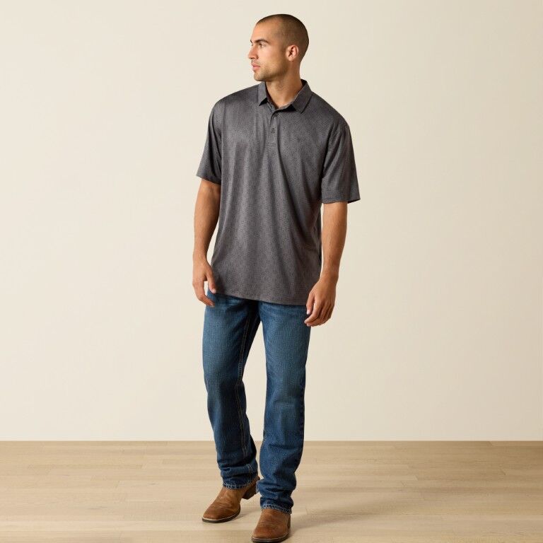 Ariat Men's Printed 360 Airflow Polo