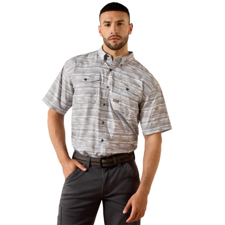 Ariat Men's Made Tough VentTEK Durastretch Short Sleeve Work Shirt