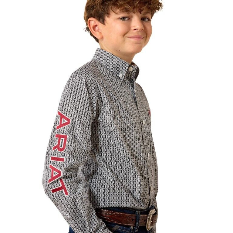 Ariat Boy's Team Ward Shirt