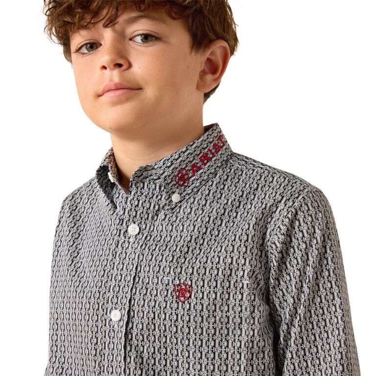 Ariat Boy's Team Ward Shirt