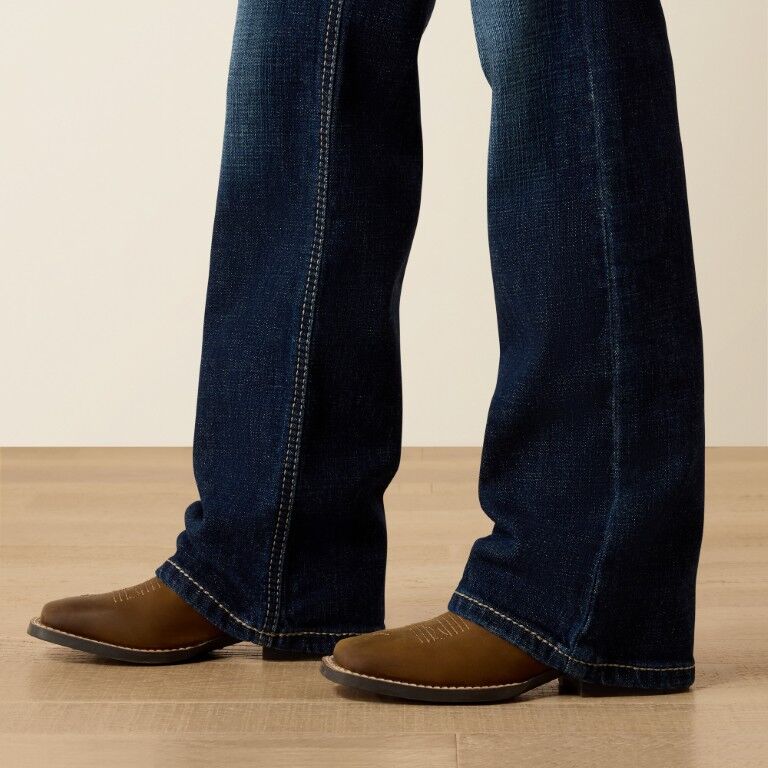 Ariat Boy's B4 Relaxed Oliver Bootcut Jean