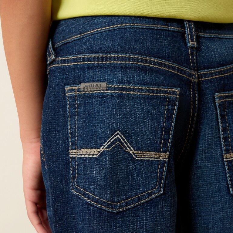 Ariat Boy's B4 Relaxed Oliver Bootcut Jean