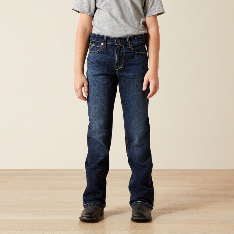 Ariat Boy's B4 Relaxed Oliver Bootcut Jean