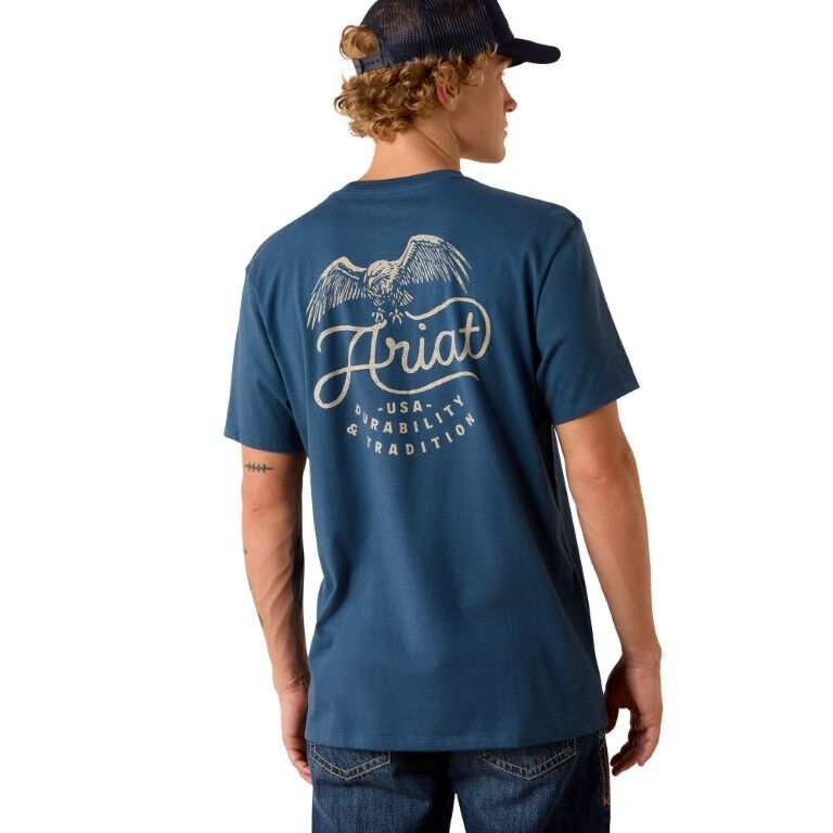 Ariat Men's Drop Down Eagle Short Sleeve T-Shirt