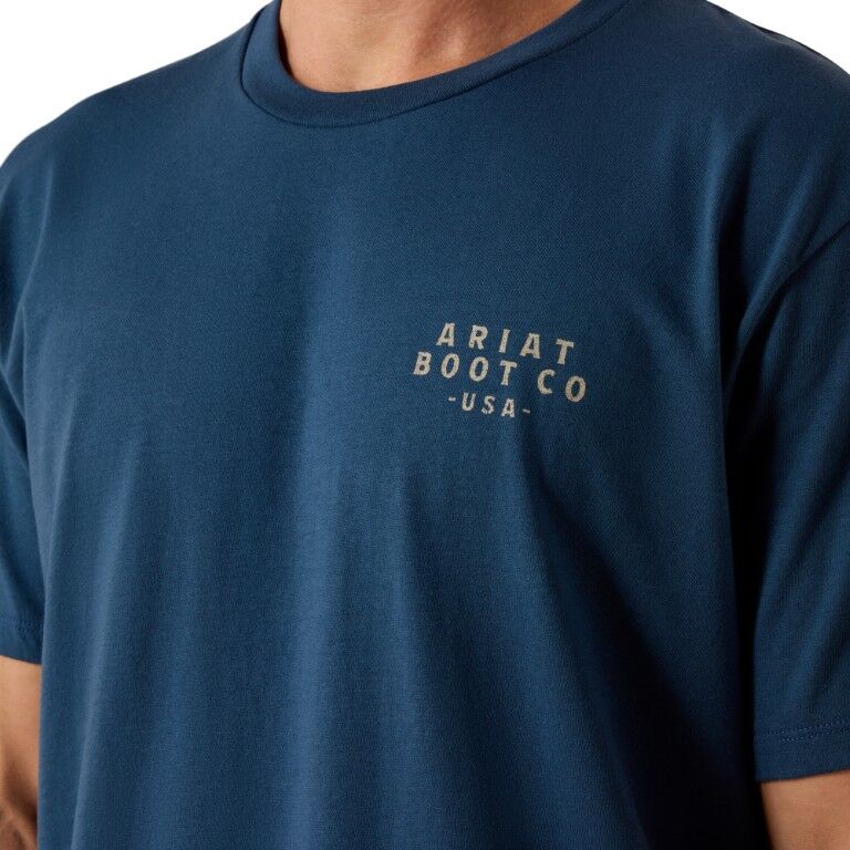 Ariat Men's Drop Down Eagle Short Sleeve T-Shirt