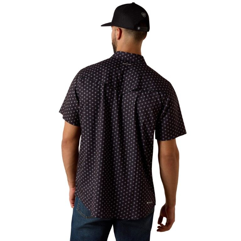 Ariat Men's Fitted Printed VentTEK Western Shirt