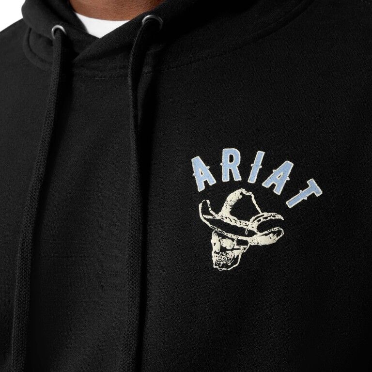 Ariat Men's Ariat Stitched Skull Hoodie