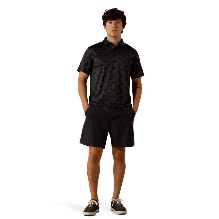 Ariat Men's All Over Print Polo