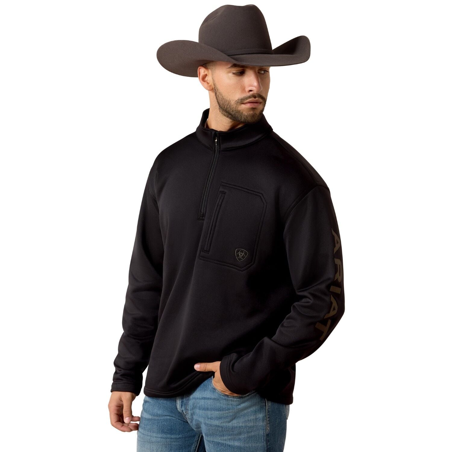 Ariat Men's TEK Team 1/2 Zip Sweatshirt