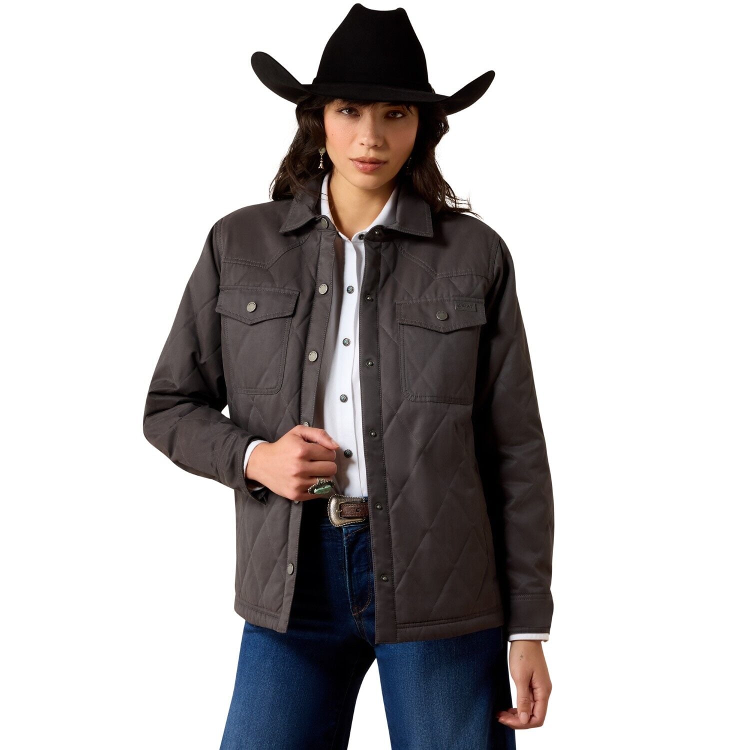Ariat Women's Grizzly Quilted Barn Jacket