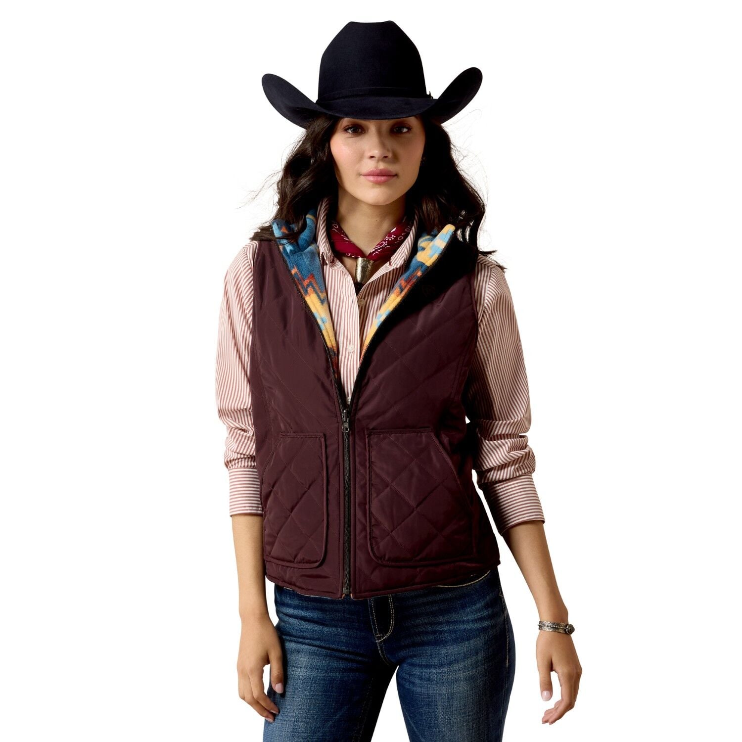Ariat Women's Dillon 2.0 Reversible Insulated Vest