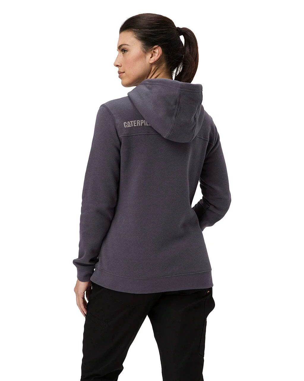 CAT Women's H2O Pullover Hoodie in Faded Navy