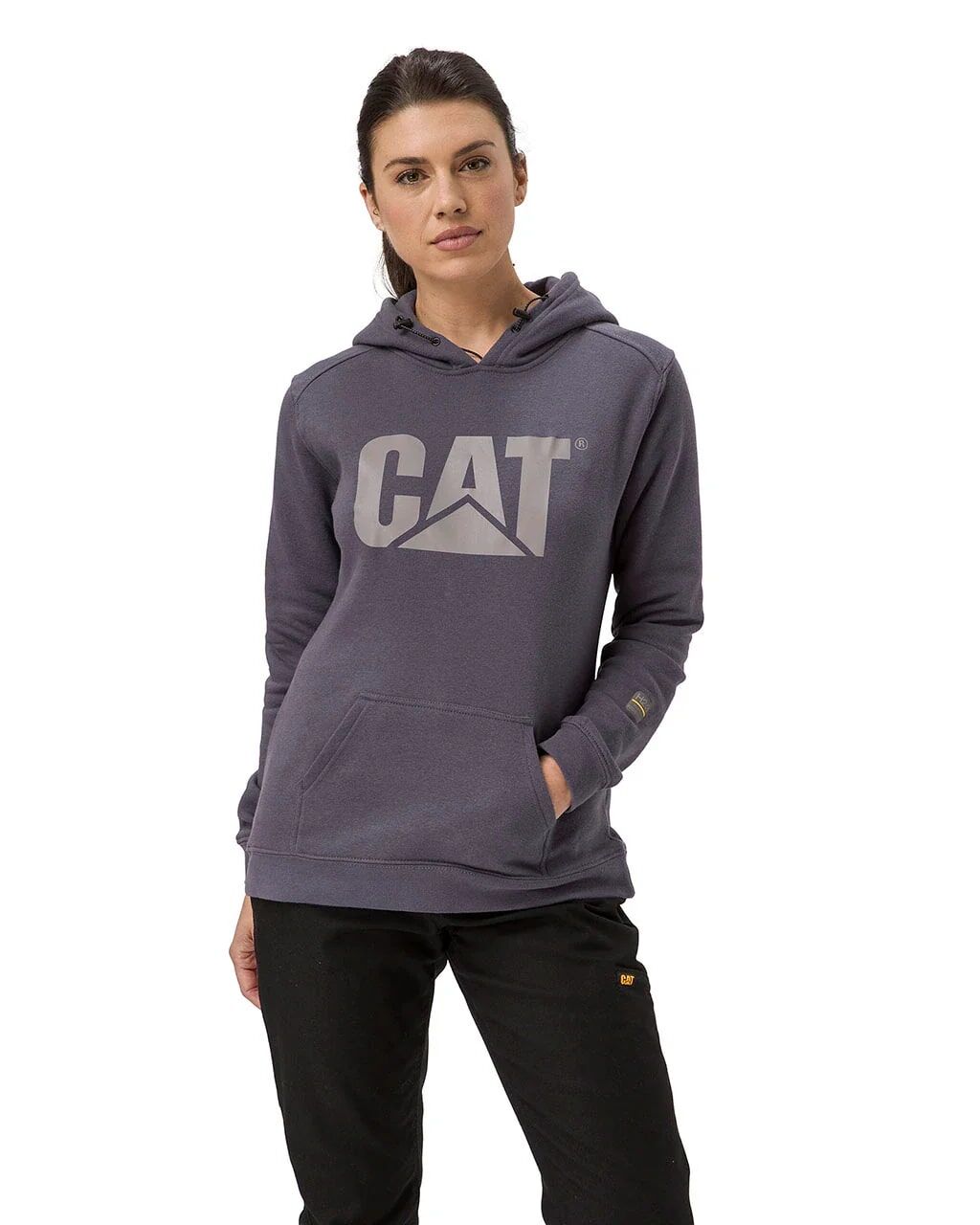 CAT Women's H2O Pullover Hoodie in Faded Navy