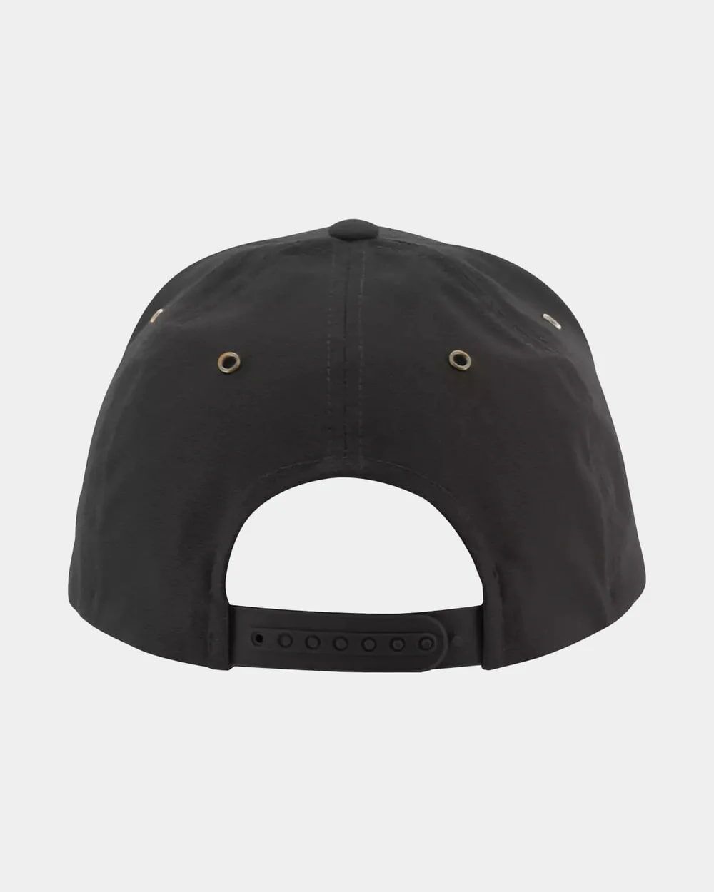 CAT Men's Leather Patch Cap in Black