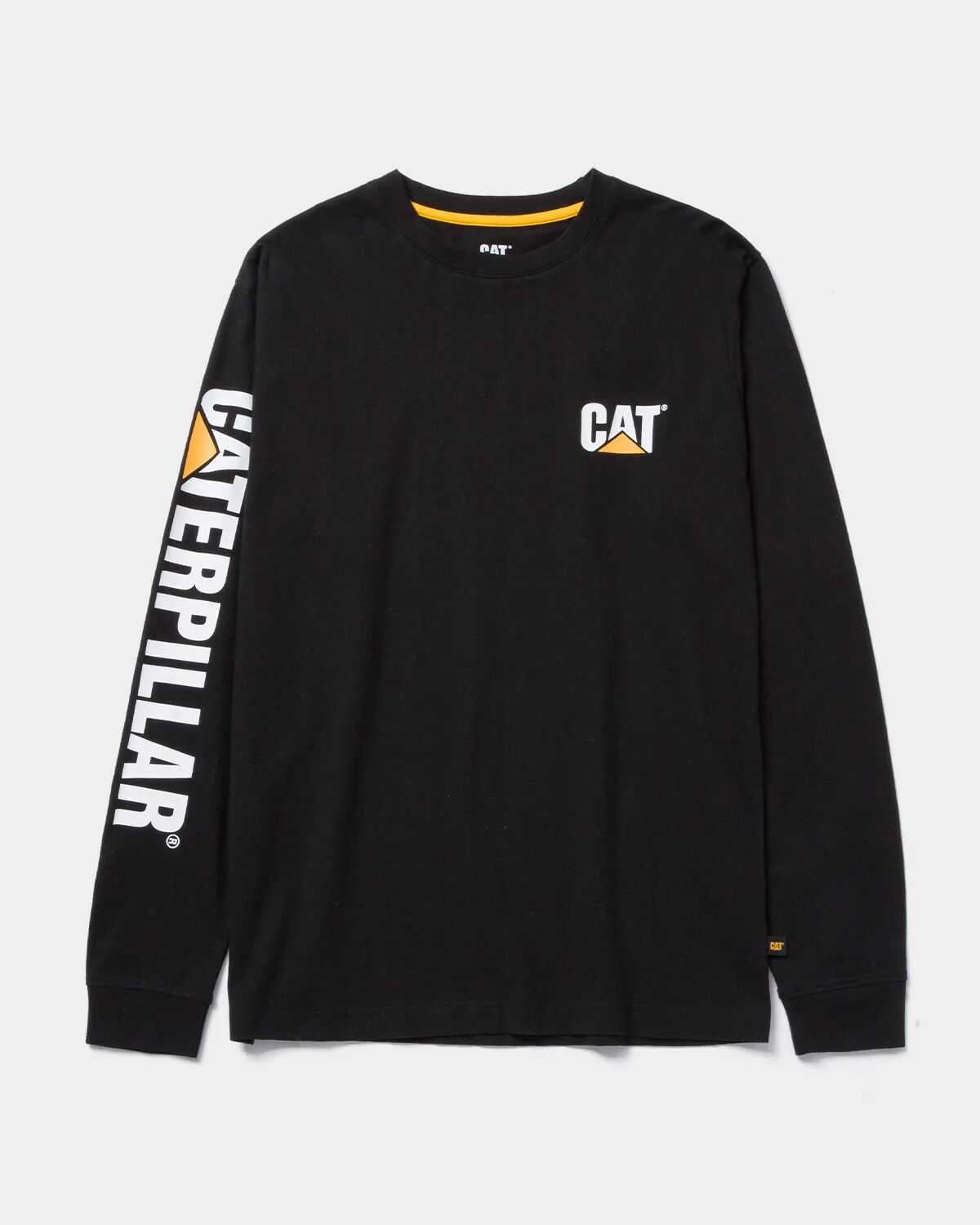 CAT Men's Trademark Banner Long Sleeve T-Shirt